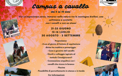 ESTATE ALL’OASI 2021: CAMPUS A CAVALLO