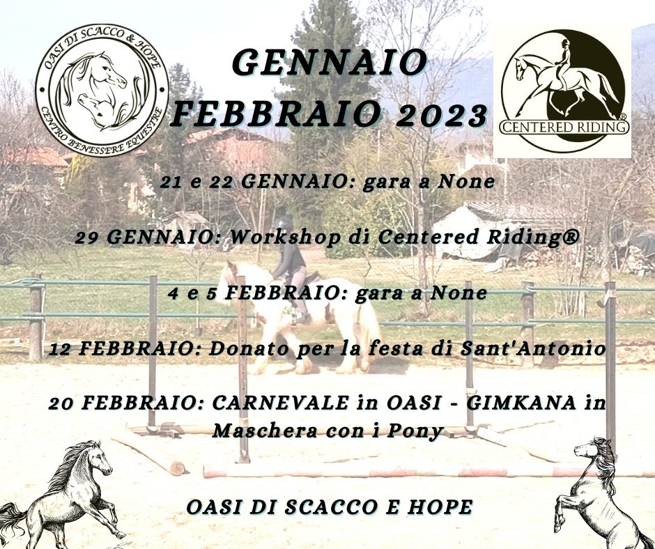 PROSSIMI EVENTI